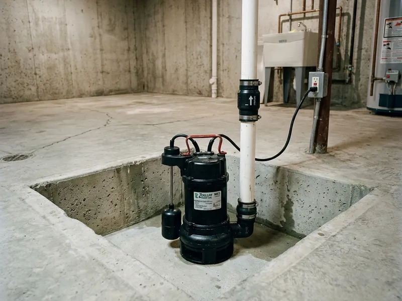 Sump Pump Installation Plumber in Markleville, IN